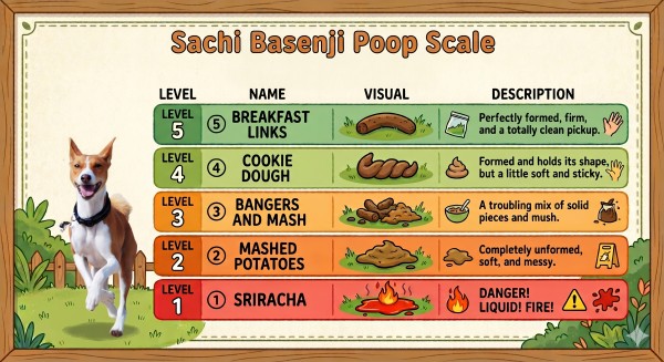 Poop ranking scale graphic
